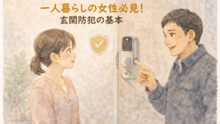 一人暮らしの女性必見!ストーカー・空き巣から身を守る「玄関防犯」の基本