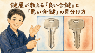 鍵屋が教える「良い合鍵」と「悪い合鍵」の見分け方
