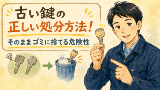 古い鍵の正しい処分方法!そのままゴミに捨てる危険性と安全な捨て方